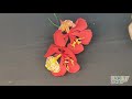 beautiful gulmohar flower ഗുല്‍മോഹർ diy gulmohar വാക പൂവ് paper gulmohar gulmohar decor