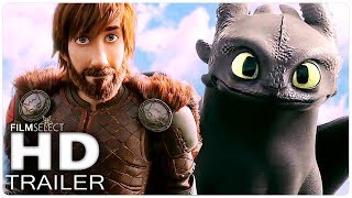 HOW TO TRAIN YOUR DRAGON 3 (The Hidden World) - Trailer (2019) HD [1080P]✔