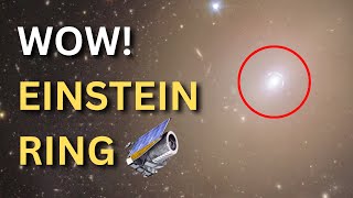 Euclid Discovers a Stunning Einstein Ring Around the Nearest Galaxy