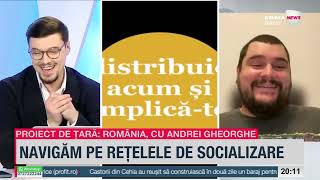 Proiect de țară: România, cu Andrei Gheorghe - 5 februarie