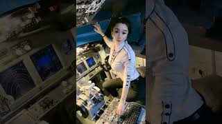 বিমানের ডিজিটাল মহিলা পাইলট ✈️✈️#shorts #explorepilot #femalepilot #mybloopers