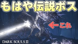 『もうオーパーツみたいな扱いのボス』歴代最高傑作の大型ボスに地獄を見る火の無い灰【DARK SOULSⅢ実況】