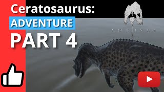 Ceratosaurus Adventure in search of friends on the isle part 4 Gameplay #theisleevrima #evrima