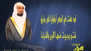 د.سلمان العودة - قطرات من الشعر : قد عشت في الدهر (لقيط بن زرارة)