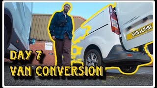 99.9% Complete… Kind of | Ford Transit Camper Conversion UK | Day 7 | Vlog 80