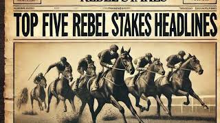 TOP HEADLINES FOR 2025 REBEL STAKES