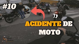 Vi um ACIDENTE na Av. Cupecê - Já tinha uma galera ajudando. Confira!! #motovlog #cg125