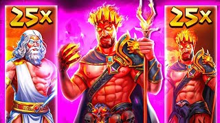 БЕЗУМНАЯ СЕССИЯ НА 60 000 000 РУБЛЕЙ В ZEUS VS HADES! / занос / заносы недели