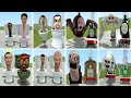 NEW SKIBIDI TOILET FAMILY VS MONTERS THOMAS THE TRAIN (DIESEL, DONALD,PERCY,TOBY,JAMES,EMILY)