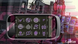 KAMEN RIDER DARK DECADE K-TOUCH 21 FEATURE | MODmenux | NOKIA 701 | 2021 ケータッチ21 音声