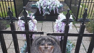 Visiting Selena the Queen of Tejano Music Grave at Seaside Memorial Park in Corpus Christi Texas
