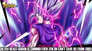 ULTRA BEAST GOHAN IS COMING!!! EVEN ZEN-OH CAN'T SAVE US FROM THIS! Dragon Ball Legends Info!