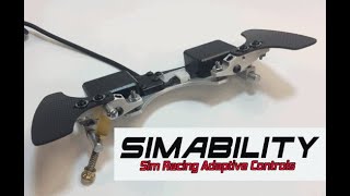 SimAbility F1 Paddle Hand Controls for Thrustmaster F1 Ferrari Wheel