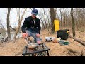 Remote River Campfire CATCH AND COOK!!! (Easy Recipe)