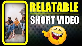 Relatable ? 😆 Funny Family #shorts Video | Harpreet SDC