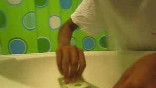 How to Make Your Dollar Bill Crisp and See-Through