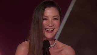 Michelle Yeoh - Flashback: 80th Golden Globes Win