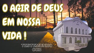 Testemunhos da CCB   Porque para Deus nada é impossível #testemunhosccb #ccb #cultoonline