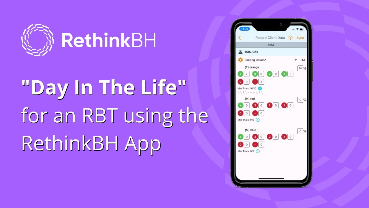 An RBT Day In The Life With RethinkBH - YouTube