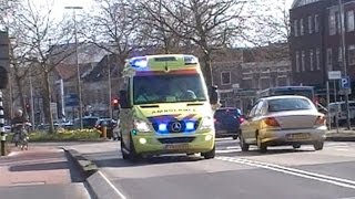 A1 SPOEDAMBULANCE 13-196 NAAR ZUIDOOSTBEEMSTER