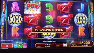 POW! SLOT MACHINE QUICK BONUS! $2 BET VERY NIIIICE