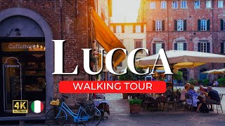 🇮🇹LUCCA ITALY Walking Tour - Tuscany's Best Kept Secret! (4k)