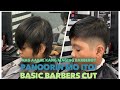 EASY AND BASIC BARBERS CUT TUTORIAL || HOW TO HANDLE BARBER TOOLS EASY || TAGALOG TUTORIAL