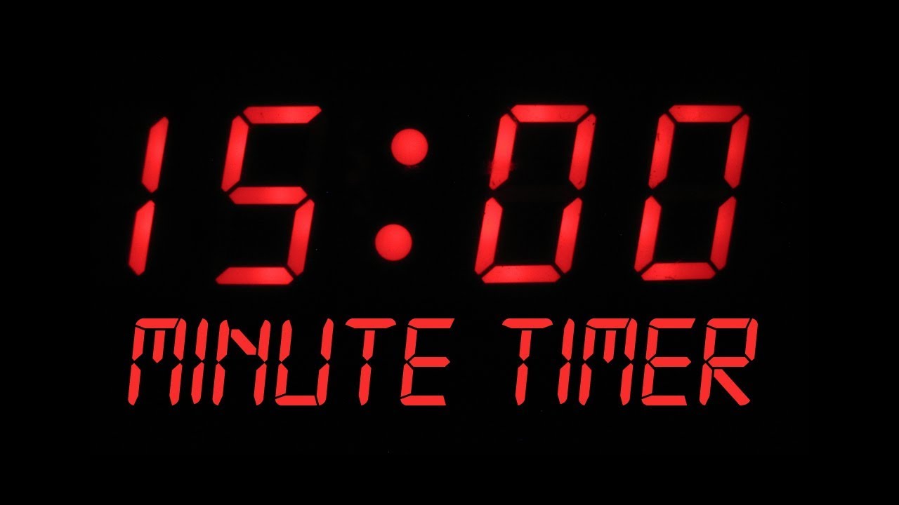 15 Minute Countdown Timer Peermery