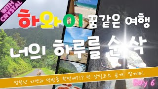 [수정과 | 하와이 #6] 그림같은 곳에서 하와이 먹방, 너의 하루를 순삭시켜줄께.  Mukbang in Hawaii Nature.