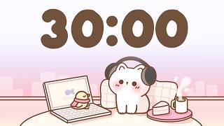 30 Minute Timer ๐ฑ Chill lofi timer for study