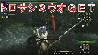 【MHXX実況】攻略０３４ 村クエ☆２ 森丘のトロサシミウオ