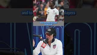 USMNT's Tim Weah ... is more CONSISTENT than CHRISTIAN PULISIC?! 😳😳😳 | #Shorts #TimWeah #Pulisic