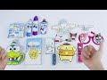 ❄️paper diy❄️ new sanrio winter sanrio blind bag unboxing how to make blind bag asmr bibi yummy