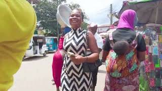 KUMASI BIGGEST AFRICA CITY STREET MARKET GHANA ACCRA