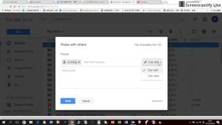 如何在GOOGLE DRIVE 與他人共用