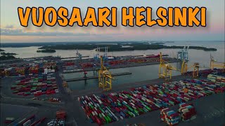 Helsinki drone 4K, Vuosaari, Finland