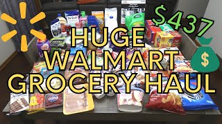 HUGE $437 WALMART GROCERY HAUL | WALMART CLEARANCE FINDS