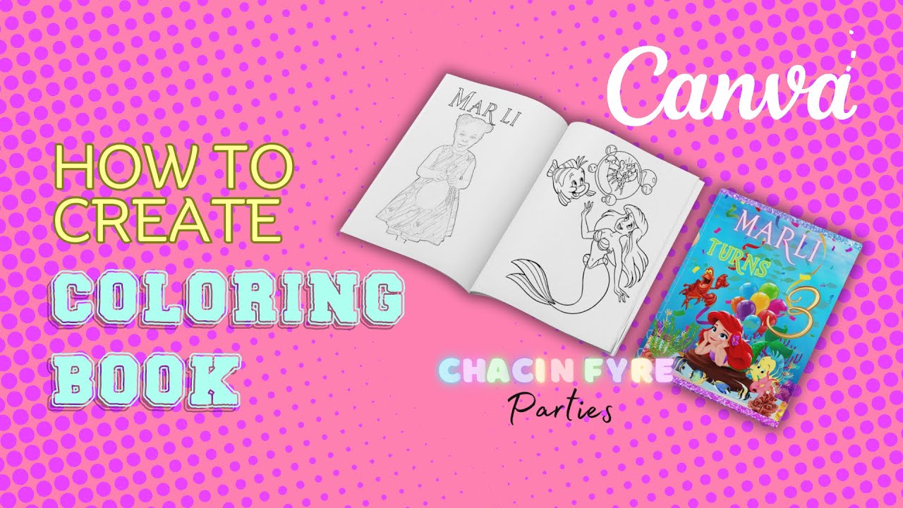 Canva Coloring Book Tutorial