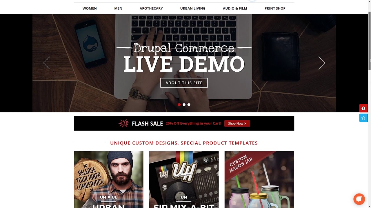 Drupal Commerce Demo Preview Youtube