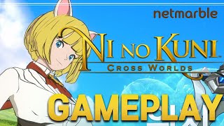 Netmarble Ni no Kuni Cross Worlds MMORPG Gameplay (No commentary/English voice/Android, IOS)