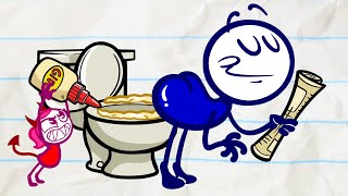 Pencilmate's Funny Prank War! | Animated Cartoons Characters | Animated Short Films | Pencilmation