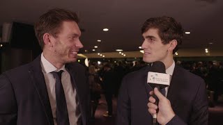 Nicolas Mahut and Pierre-Hugues Herbert at the official dinner