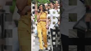 Padma Lakshmi Stuns in a yellow jumpsuit #actress