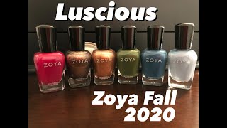 Zoya Luscious Fall 2020 Swatch \u0026 Review - Jason Vlogs 20200920