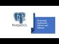postgresql streaming replication , failover and failback #postgresql #opensource #postgres