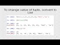 tutorial 9. python tuples