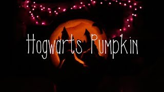 Hogwarts Pumpkin Carving | Courtney Tomesch