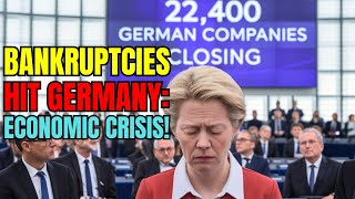 Skyrocketing Bankruptcies in Germany: The Next Big Wave on the Horizon! Electric Vehicles \u0026 Europe