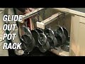 Glide-Out Rack for Pots, Pans and More