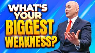 WHAT’S YOUR BIGGEST WEAKNESS? (6 Great Answers to this TOUGH Interview Question!)